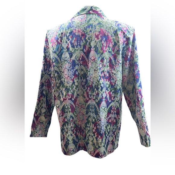 Multicolor Patterned Blazer - Picture 15 of 16